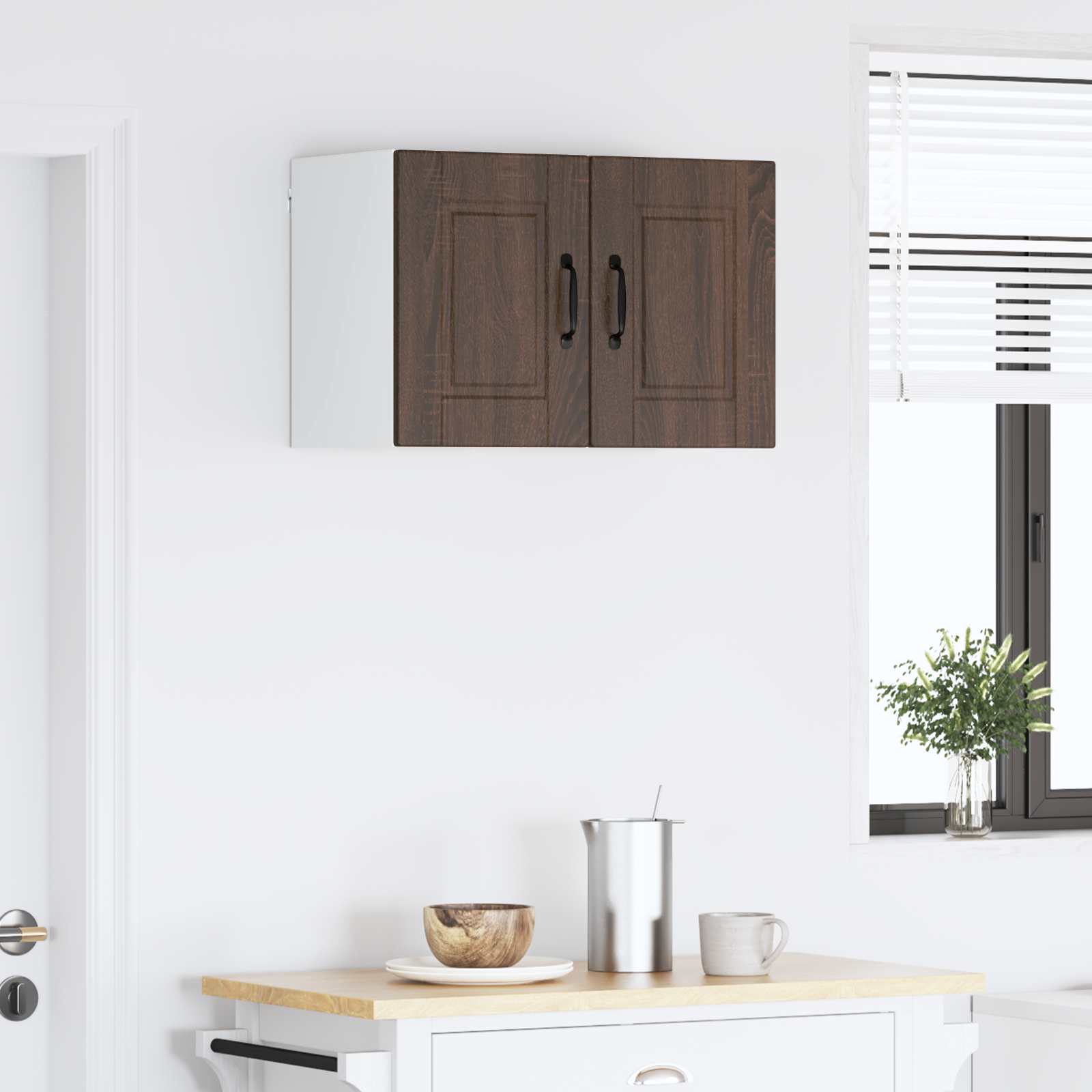 Virtuvės spintelė 2 pcs Rudas ąžuolas 30 x 31 x 40 cm