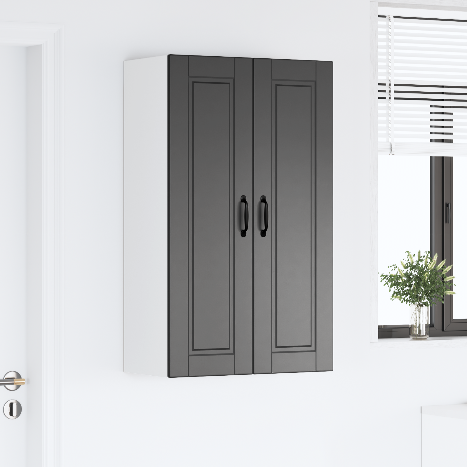 Kitchen Cabinet Black 60 x 31 x 100 cm Engineered Wood