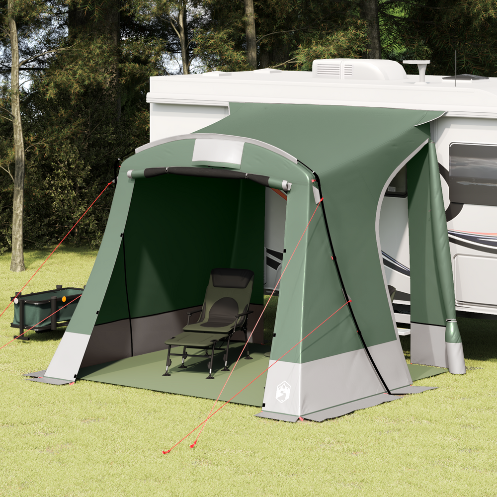 Tailgate Tent with Roof Green 285 x 255 x 245 cm Taffeta