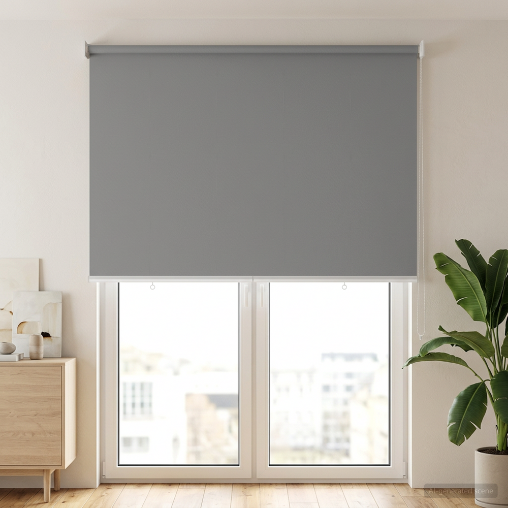 Ritininė užuolaida UV apsaugai Šviesiai pilka 100 x 230 cm