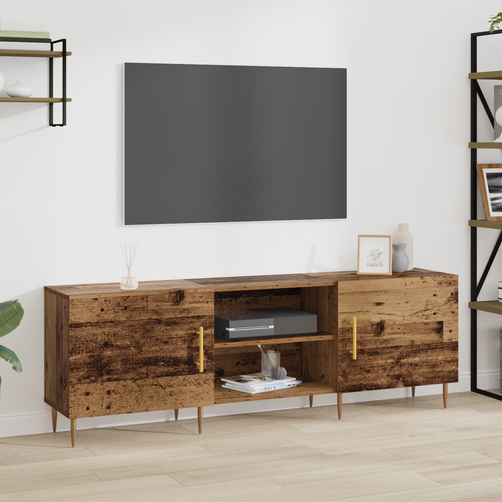 Televizora skapītis Vecs koks 150 x 30 x 50 cm