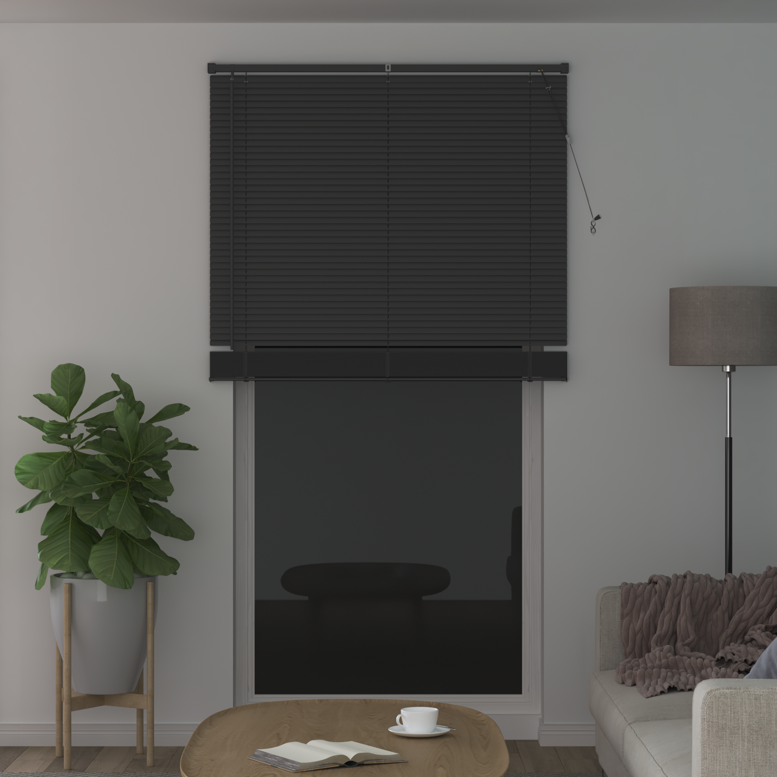 Venecijos žaliuzės Sidabrinė Pilka 213 x 110 cm PVC