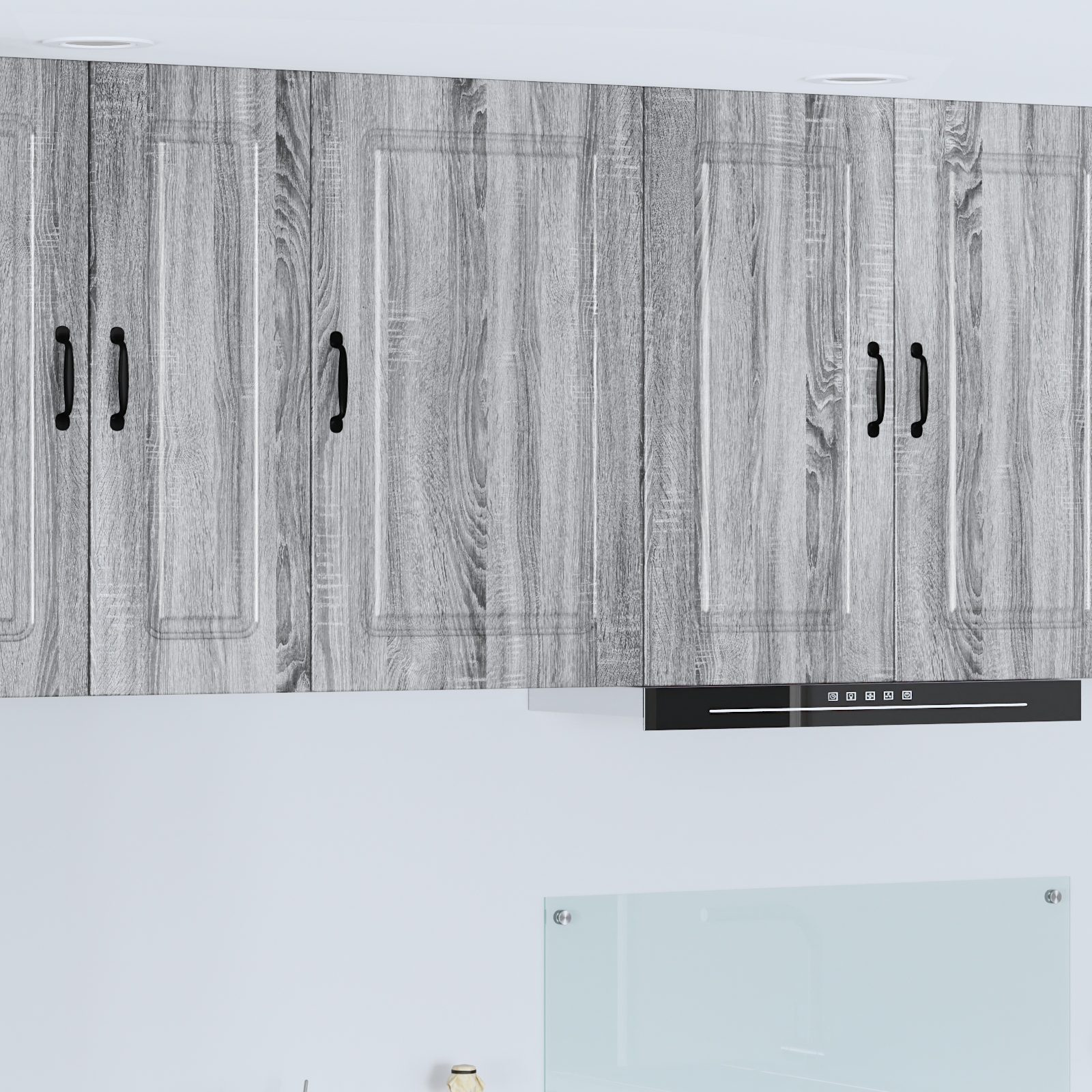 Kitchen Wall Cabinet Grey Sonoma 50 x 31 x 80 cm