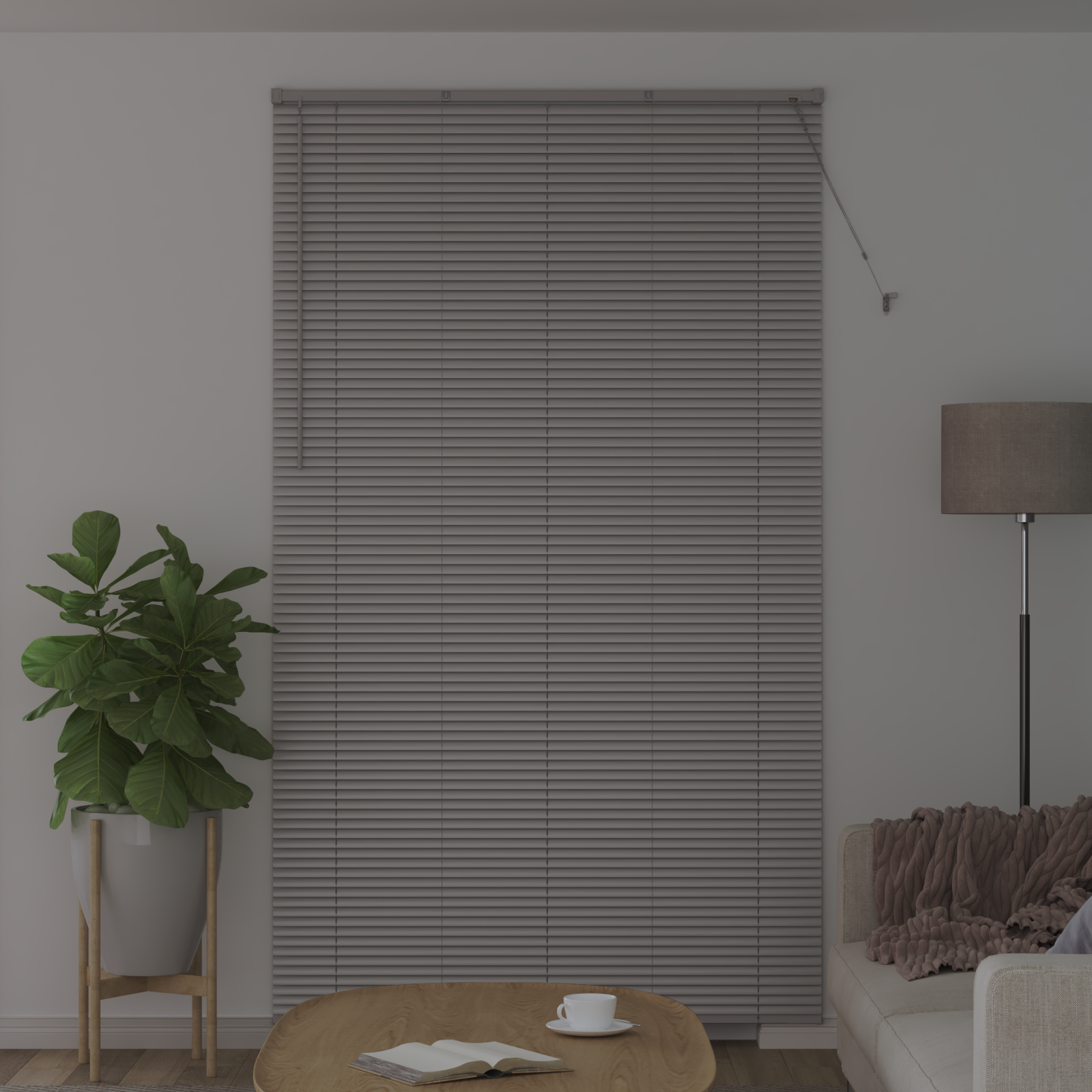Venēcijas žalūzijas Sudrabs 220 x 130 cm Alumīnijs