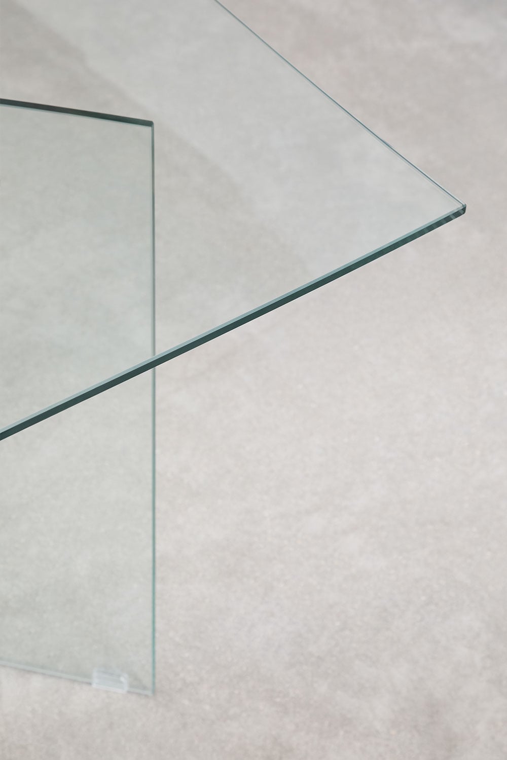 PURY stikla pusdienu galds, 180x90 cm