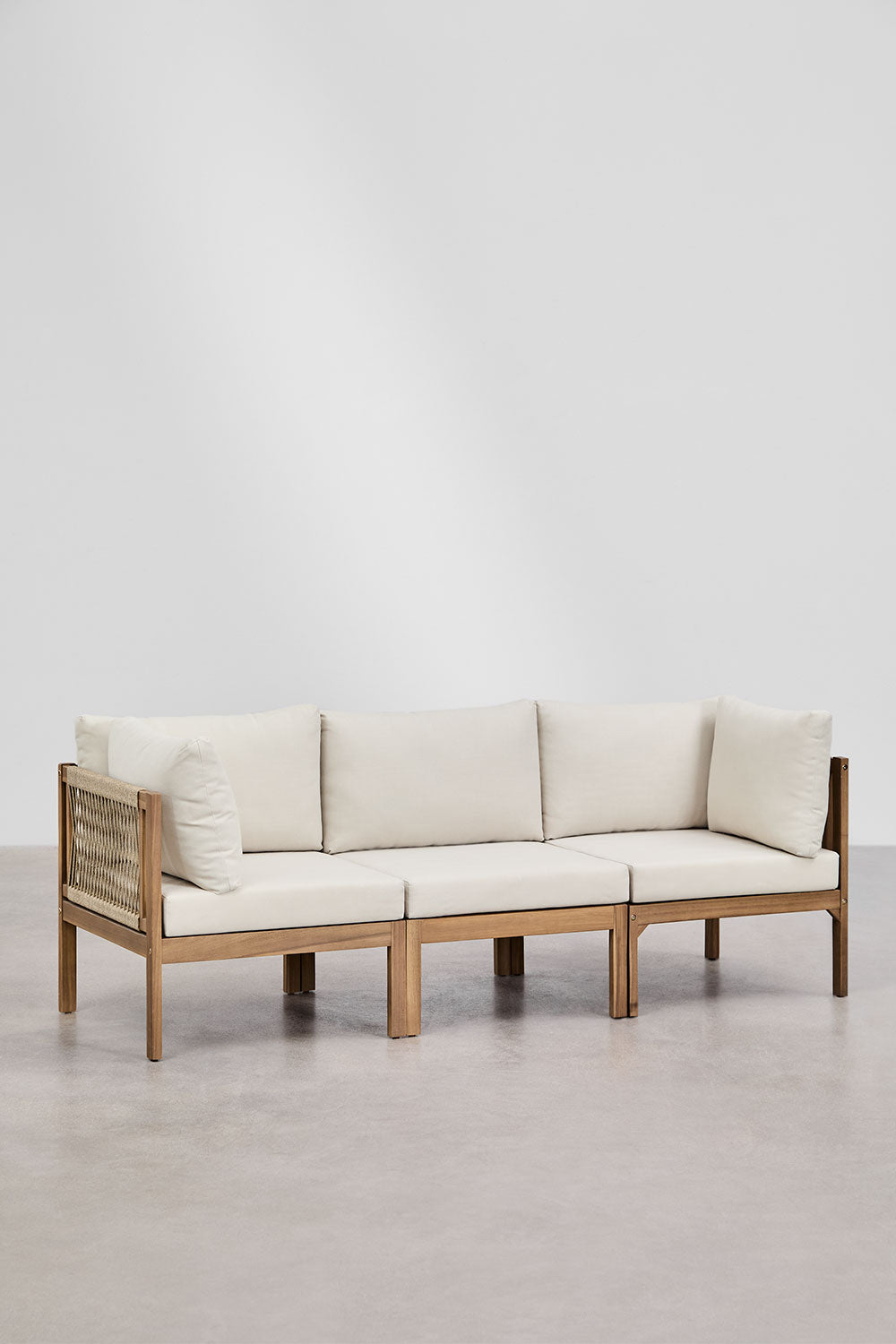 Lauko trivietė sofa PARMA, alyvuogių