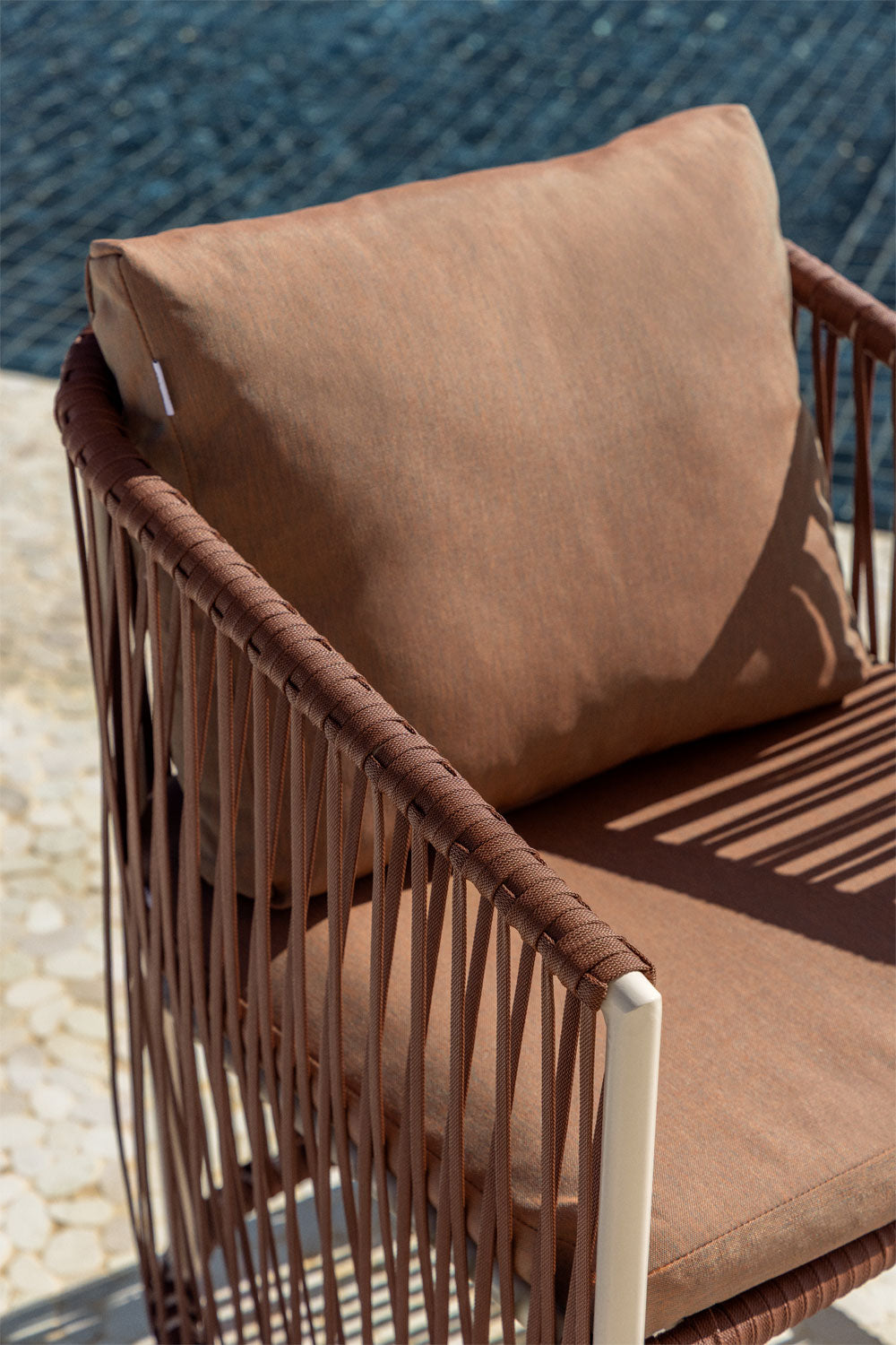 SOPHIE Outdoor Armchair, Sand Brown