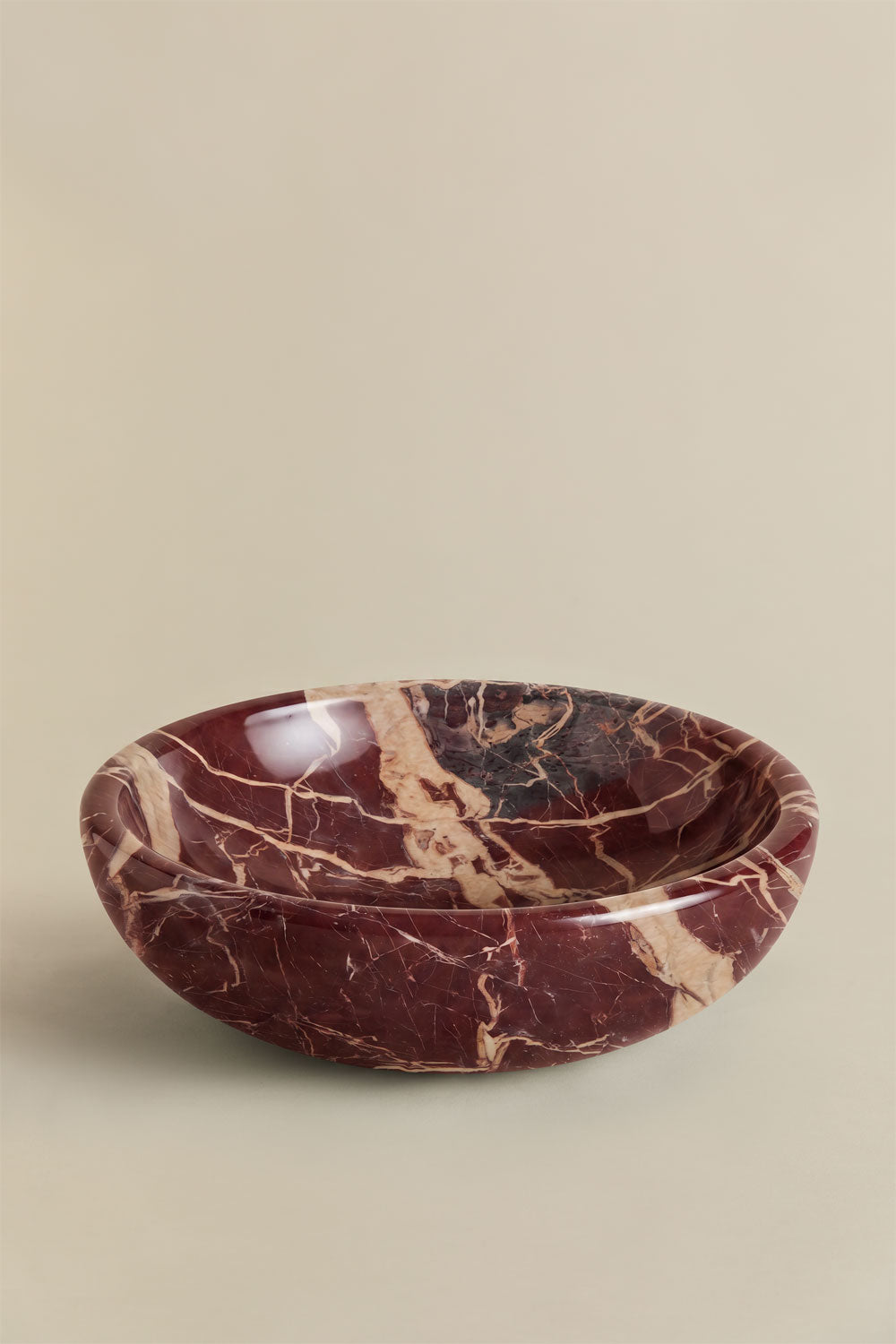 Akmeninė praustuvė BRISTA, raudonas marmuras