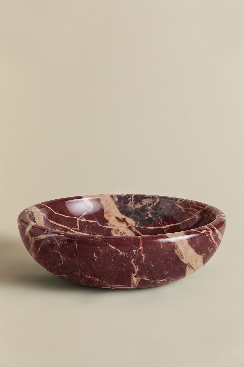 Akmeninė praustuvė BRISTA, raudonas marmuras
