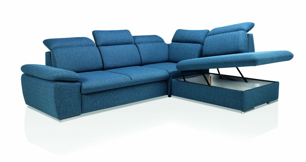 Kampinė sofa HALO su miegama funkcija