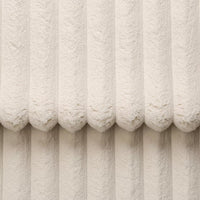 Kampinė sofa-lova ALFERIA, kreminė, dešinė