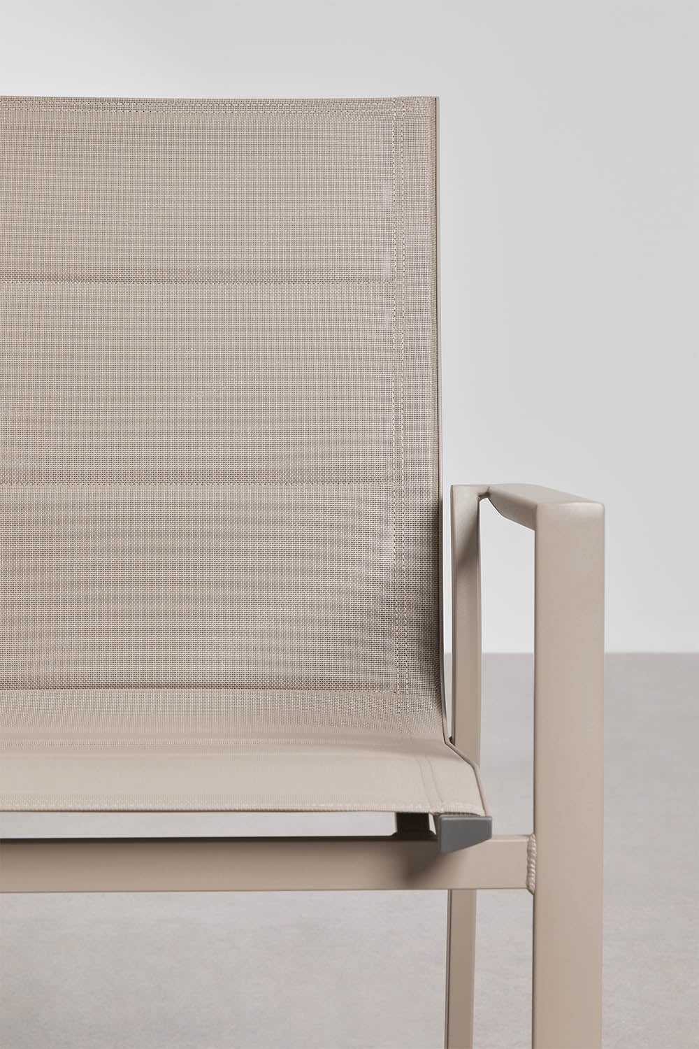 Garden chair ALUKAS, mocha brown