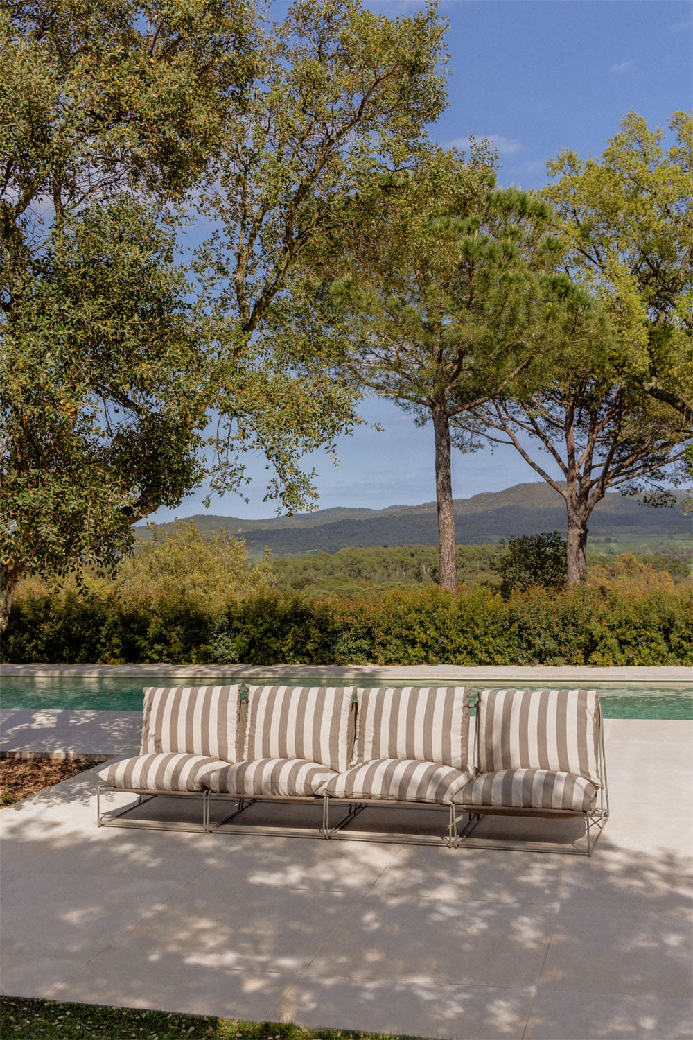 Modular outdoor sofa COSMO, Grey