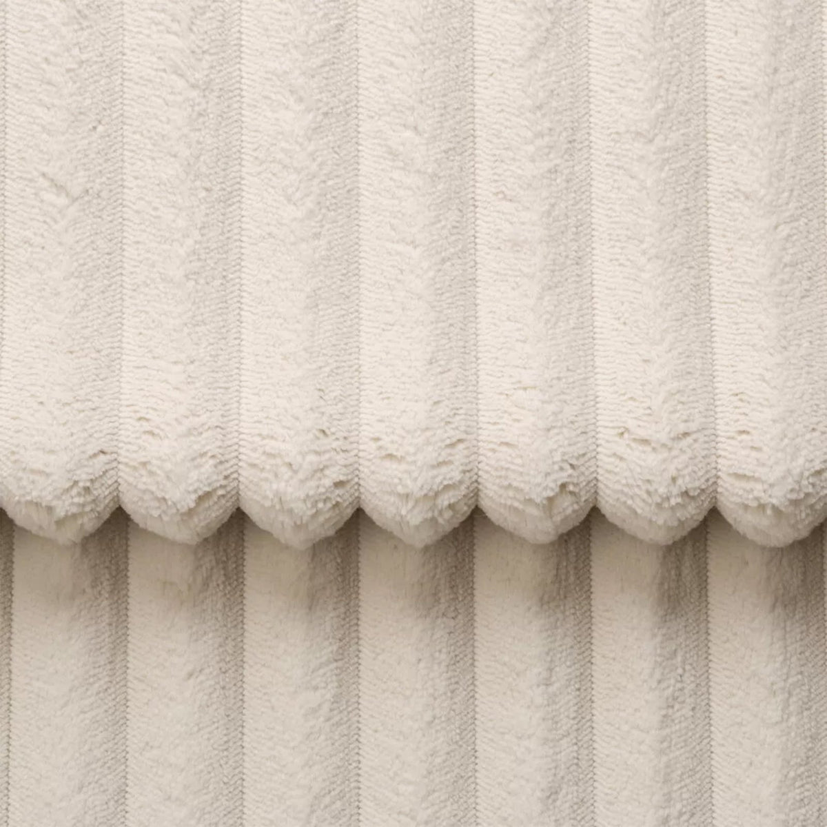Kampinė sofa-lova ALFERIA, kreminė, dešinė
