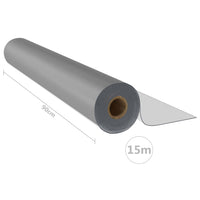 Apsauginės stalo plėvelės ritinys, matinis, 0,9x15m, PVC, 2mm - Namų Idėja