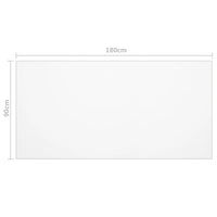 Apsauginis stalo kilimėlis, 180x90cm, 2mm, PVC - Namų Idėja