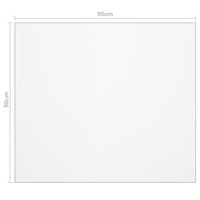 Apsauginis stalo kilimėlis, 90x90cm, 2mm, PVC - Namų Idėja