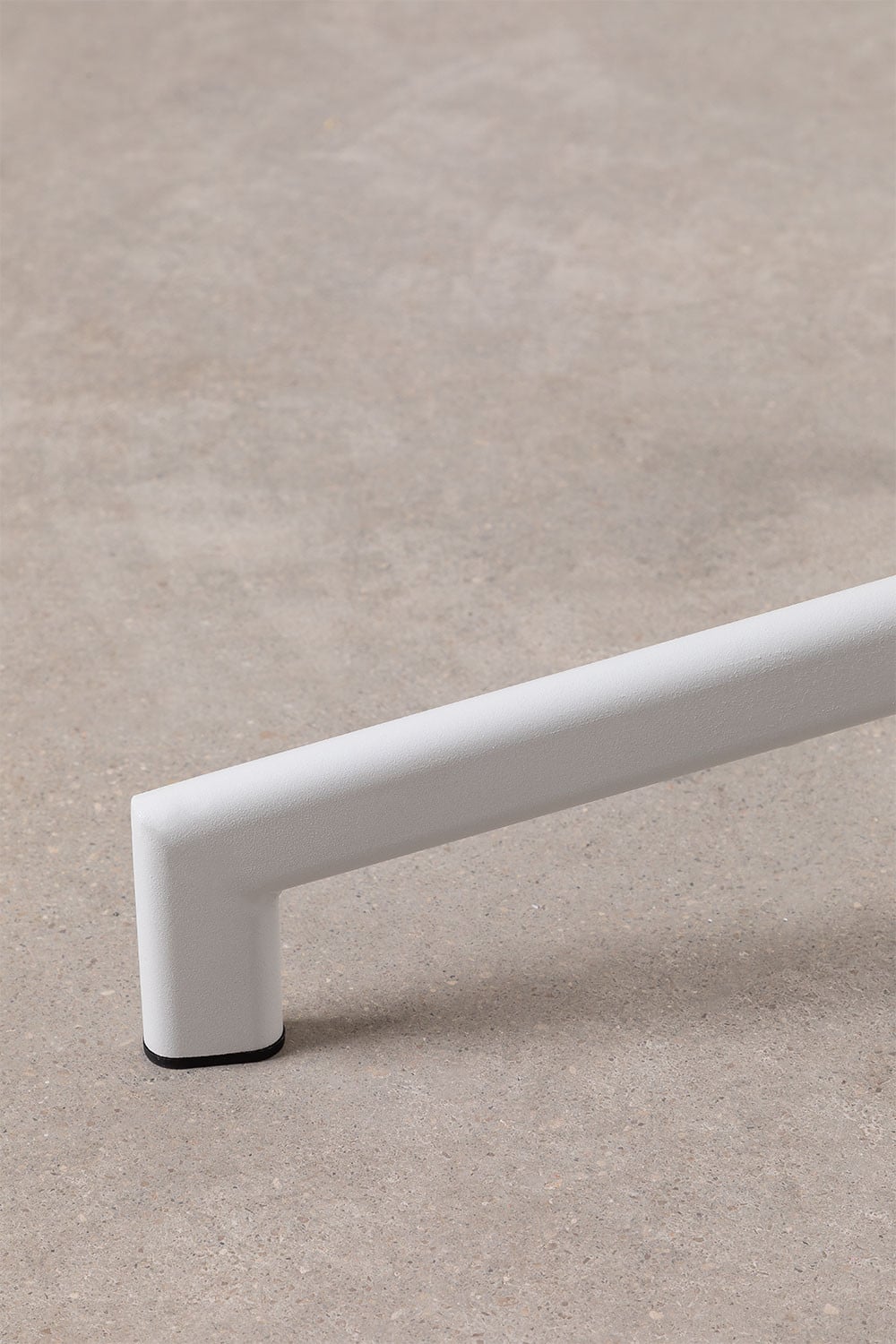 Round bar table ALTO, white