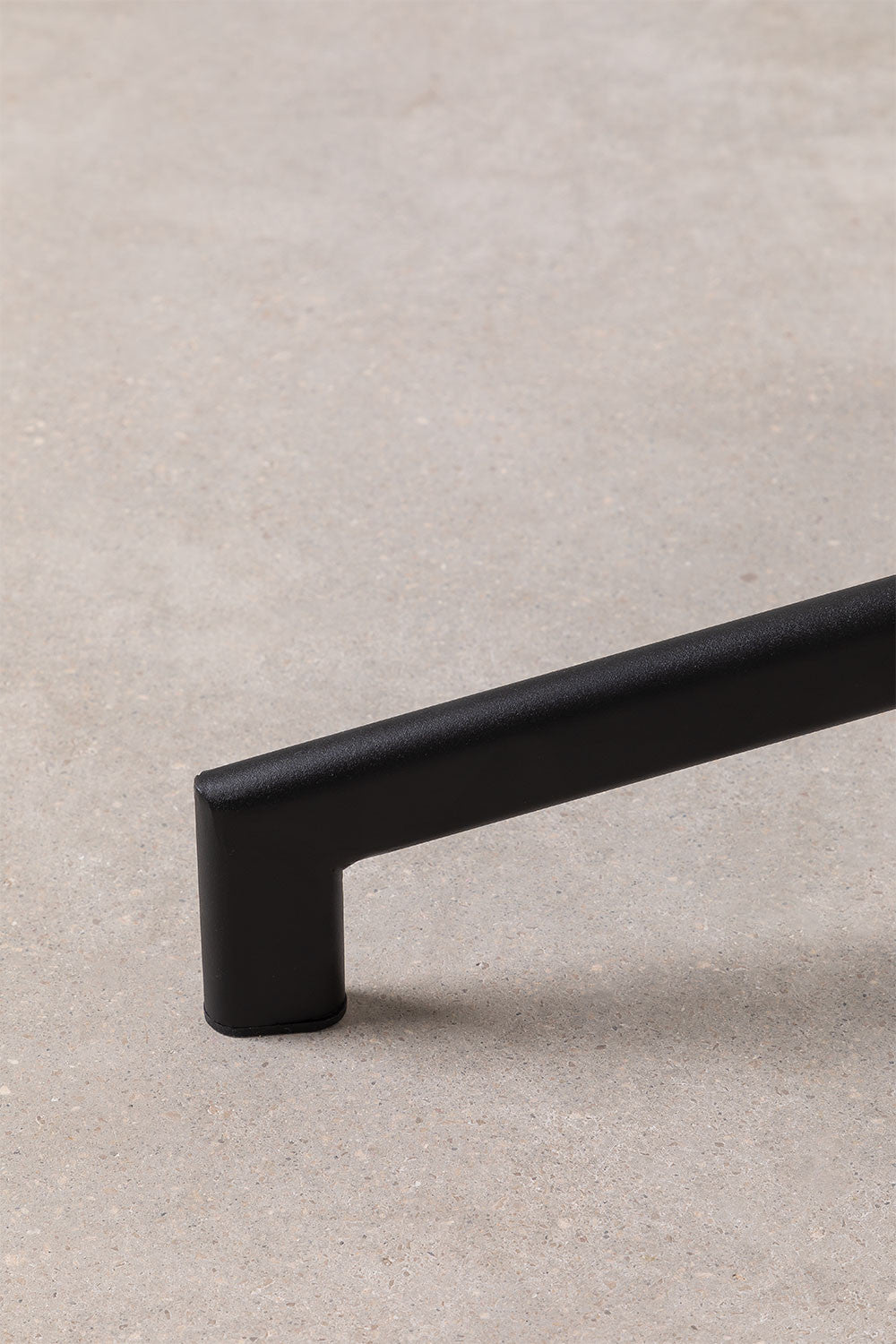Round bar table ALTO, black