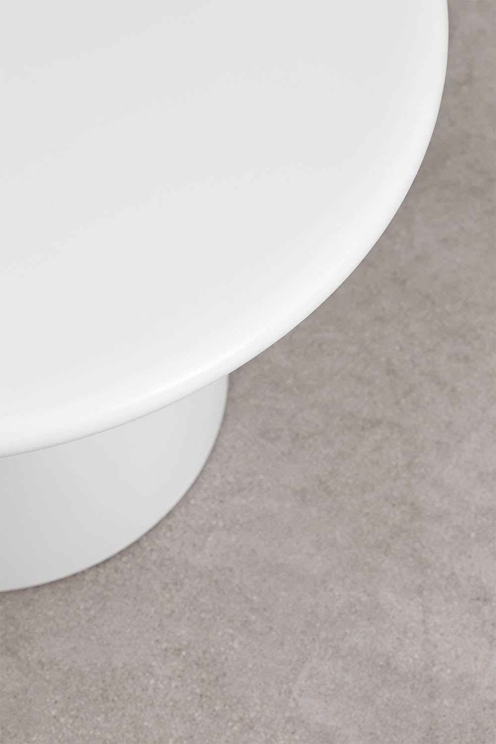 Round coffee table NAVAARO Ø60 cm, cement