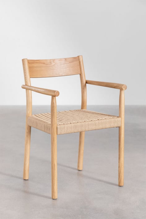 Ēdamgalds REDO, bēšs, Ø130 cm