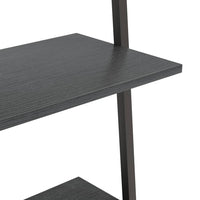 Atremiama lentyna, 3 pakopų, juodos spalvos, 64x34x116cm - Namų Idėja