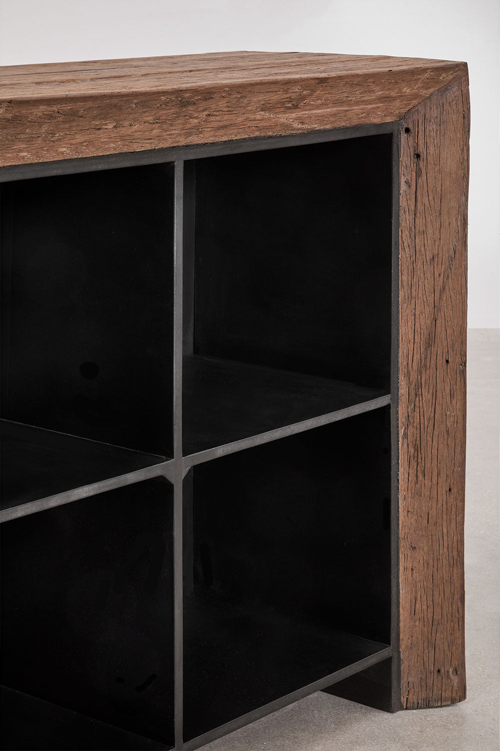 Open shelf JENDEA, recycled wood