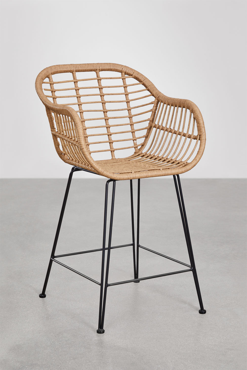 High outdoor chair ZOLE, without cushion, 65 cm