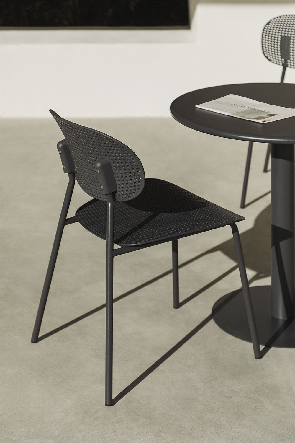 Outdoor chair TUPAH, graphite grey