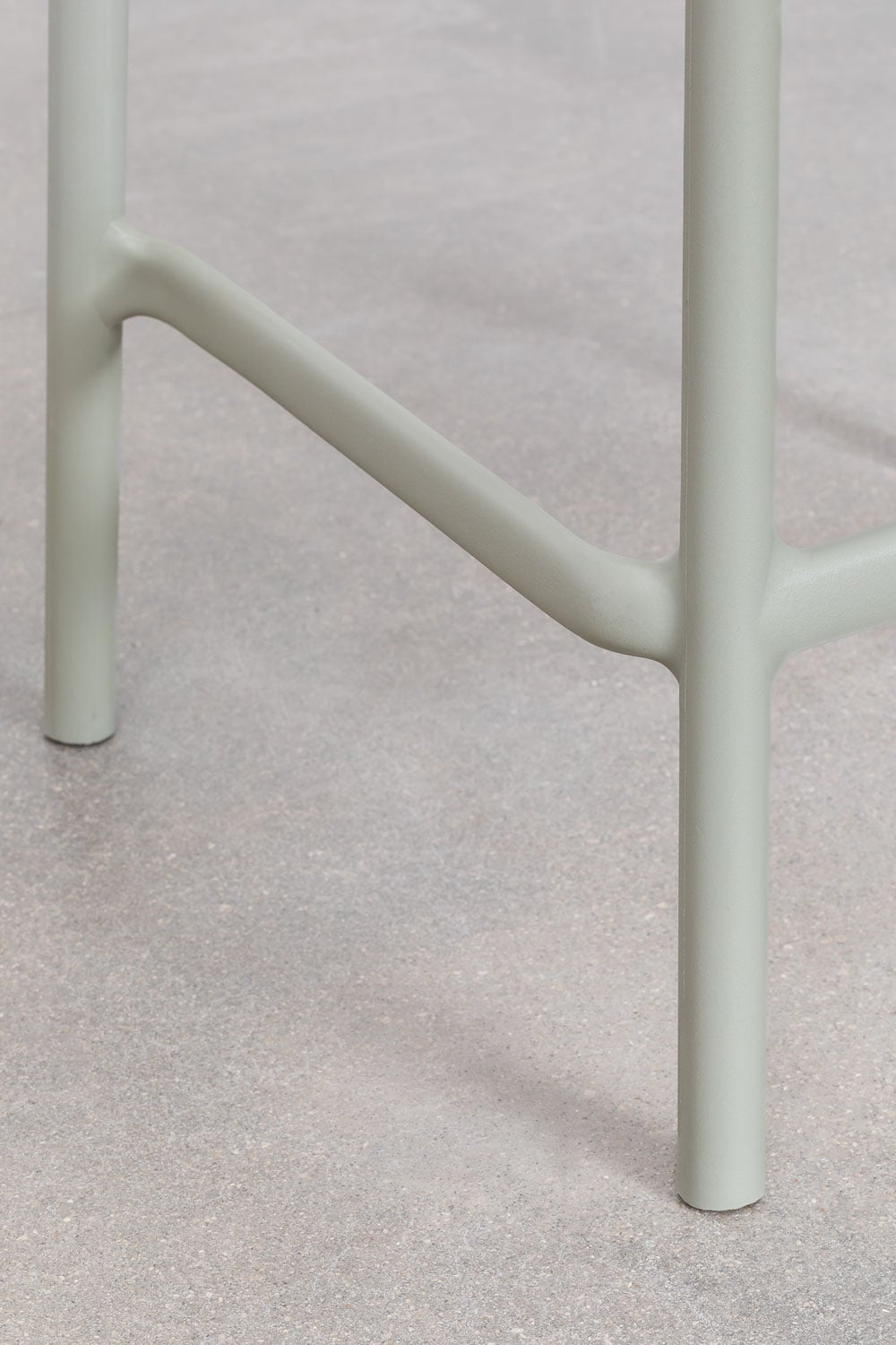 WENDELL high outdoor chair, avocado, 65 cm