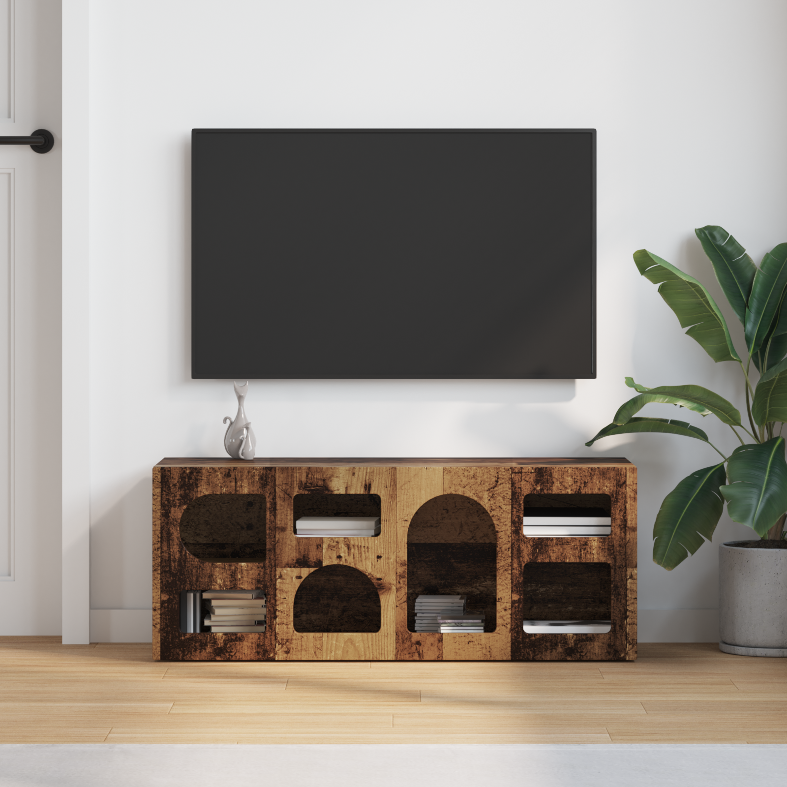 TV Cabinet Old Wood 100 x 35 x 40 cm