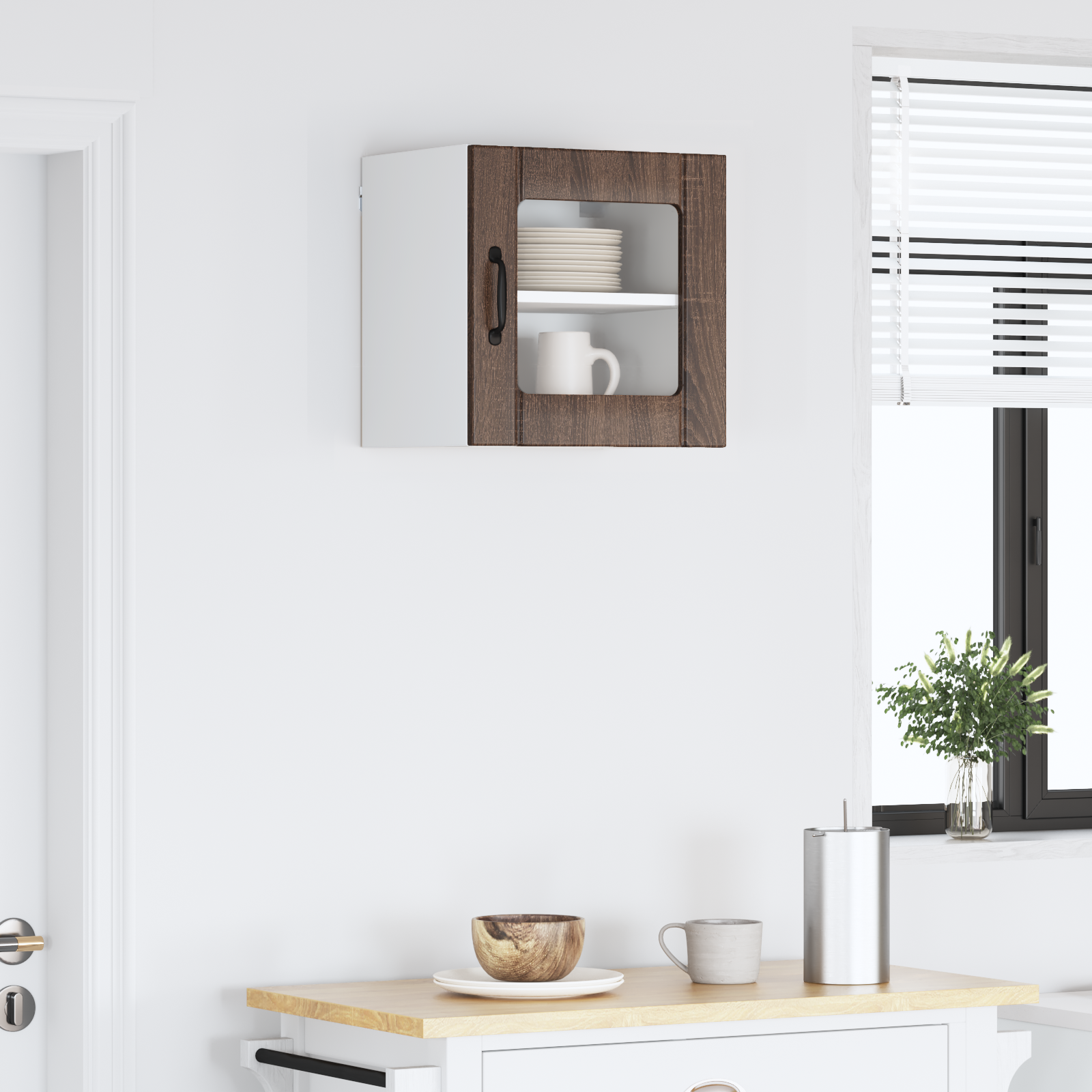 Kitchen cabinet Brown oak 40 x 31 x 40 cm