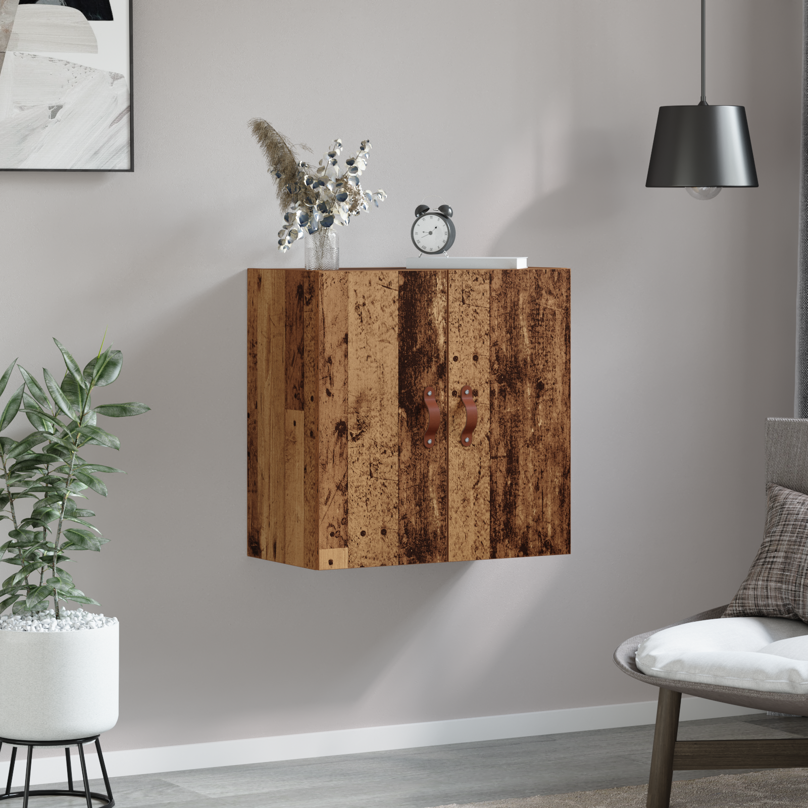 Sieninė spintelė Sena mediena 60 x 31 x 60 cm Apdirbta mediena
