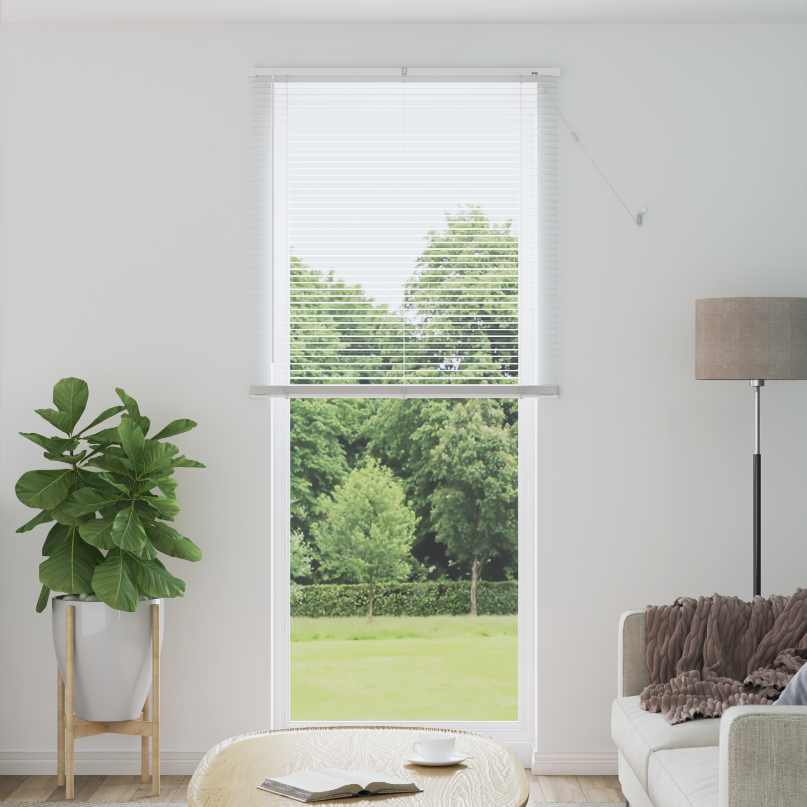 Venēcijas žalūzijas Regulējams Balts 213 x 100 cm PVC