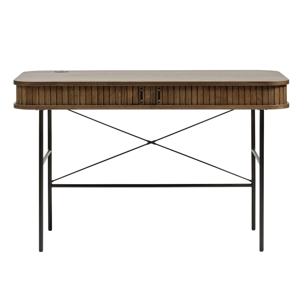 Biuro stalas HALDOR, 120 cm, degintas, ąžuolas