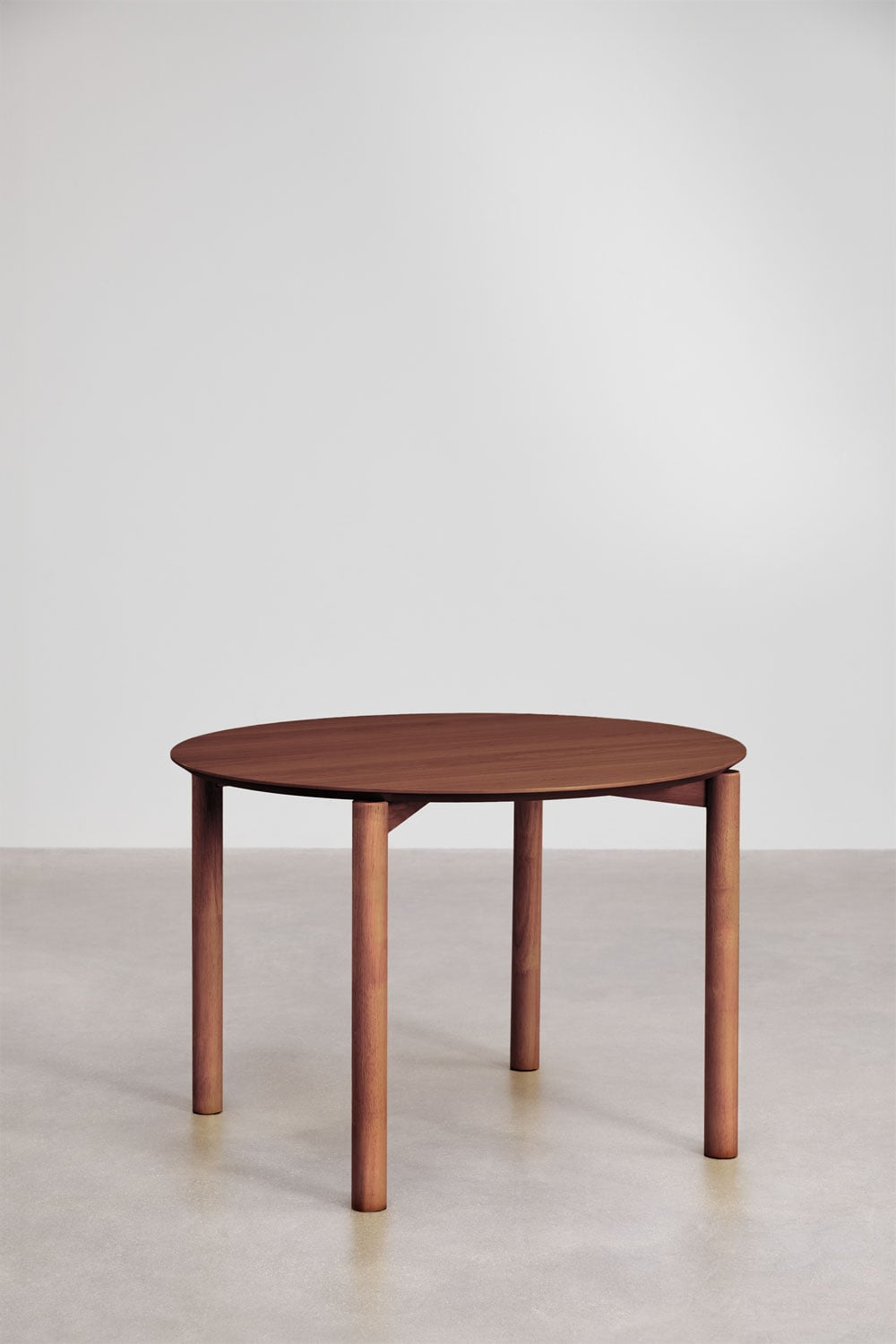 Dining table MODEL, Ø110 cm, wenge color