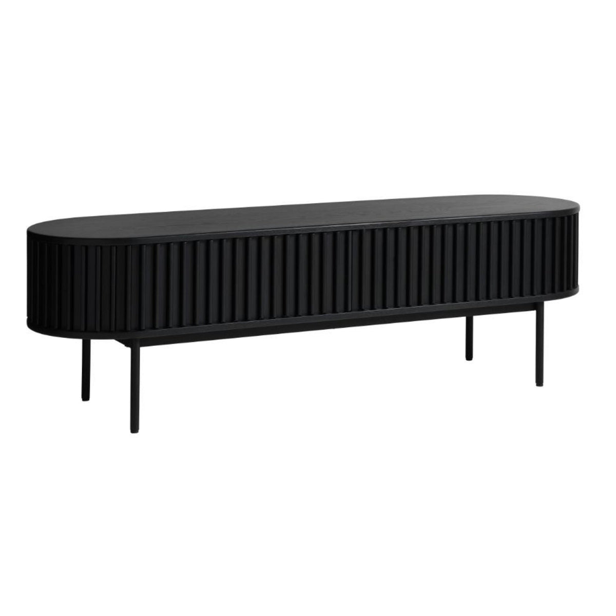 TV staliukas OVITTIES, juodas, 160 cm