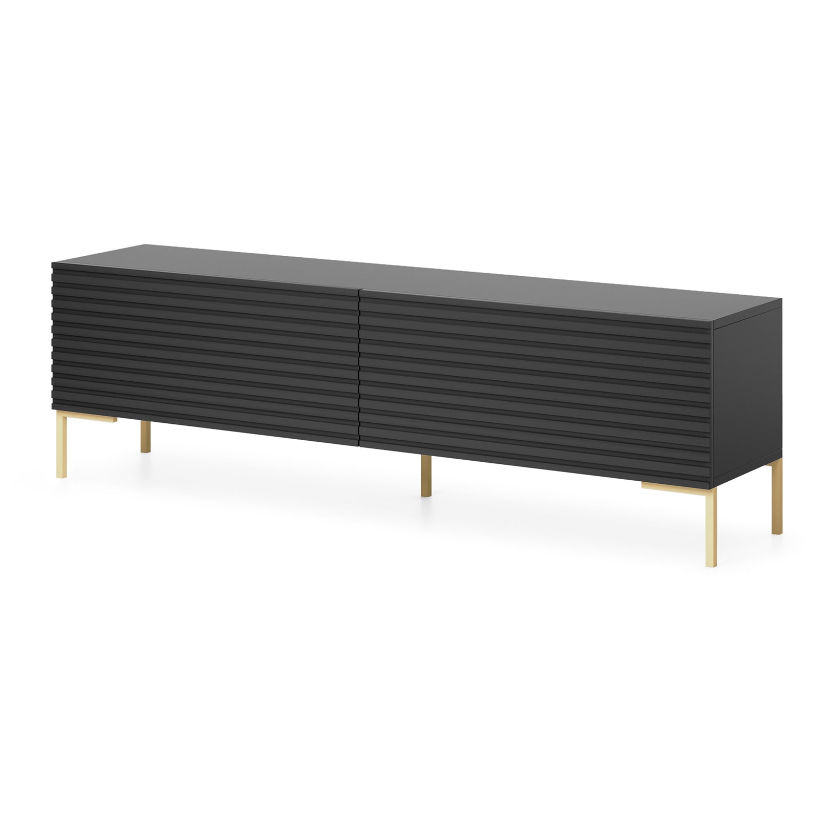 TV staliukas LAMMELO, juodas, 140 cm