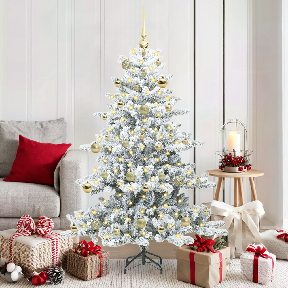 Artificial Folding Christmas Tree EVERGREEN HOLLOW, with 150 LED 150 cm.