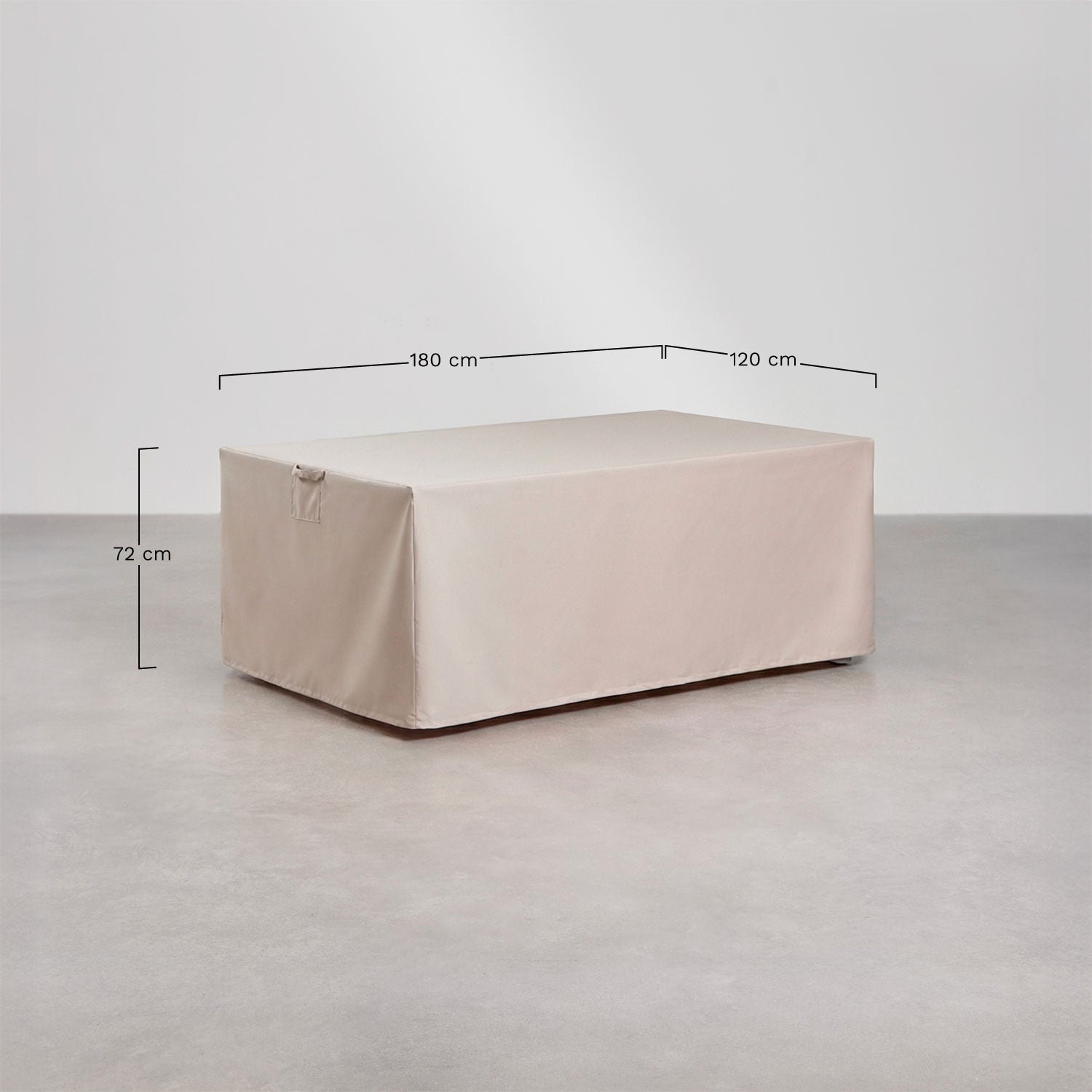 Furniture cover COVERINO, cream (1 pc.)