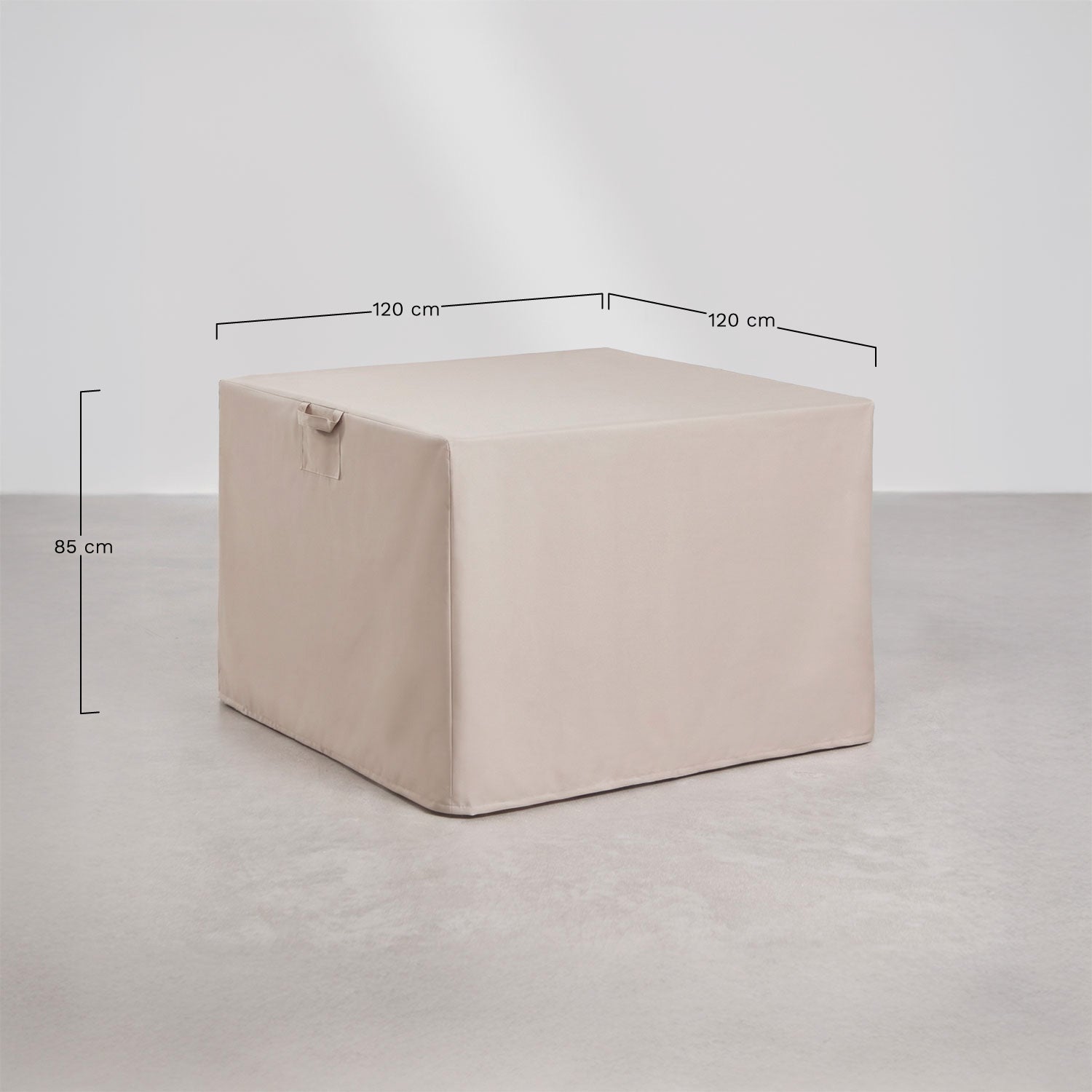 Furniture cover COVERINO, cream (2 pcs.)