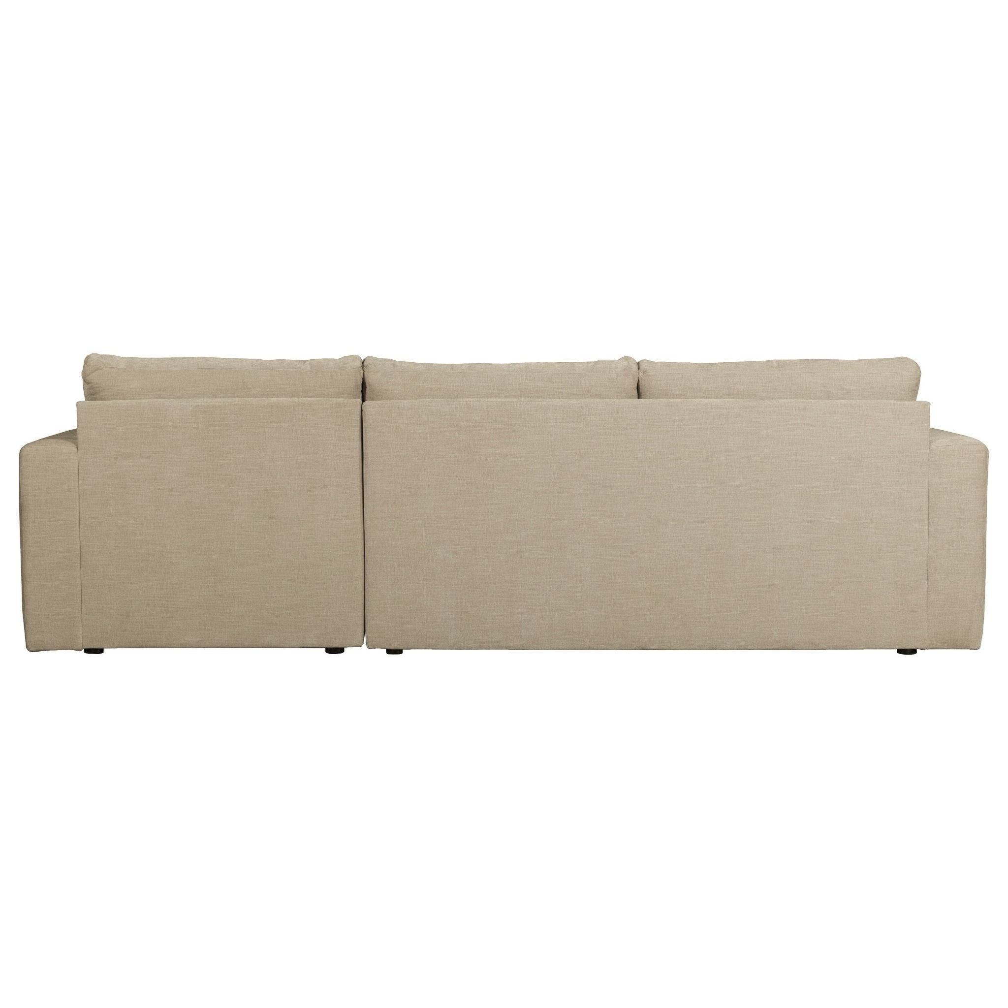 "Bar" dešinės pusės kampinė sofa, smėlio spalva - Namų Idėja