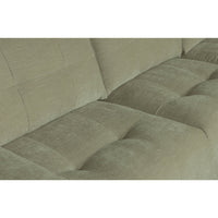 "Bar" dešinės pusės kampinė sofa, žalia - Namų Idėja