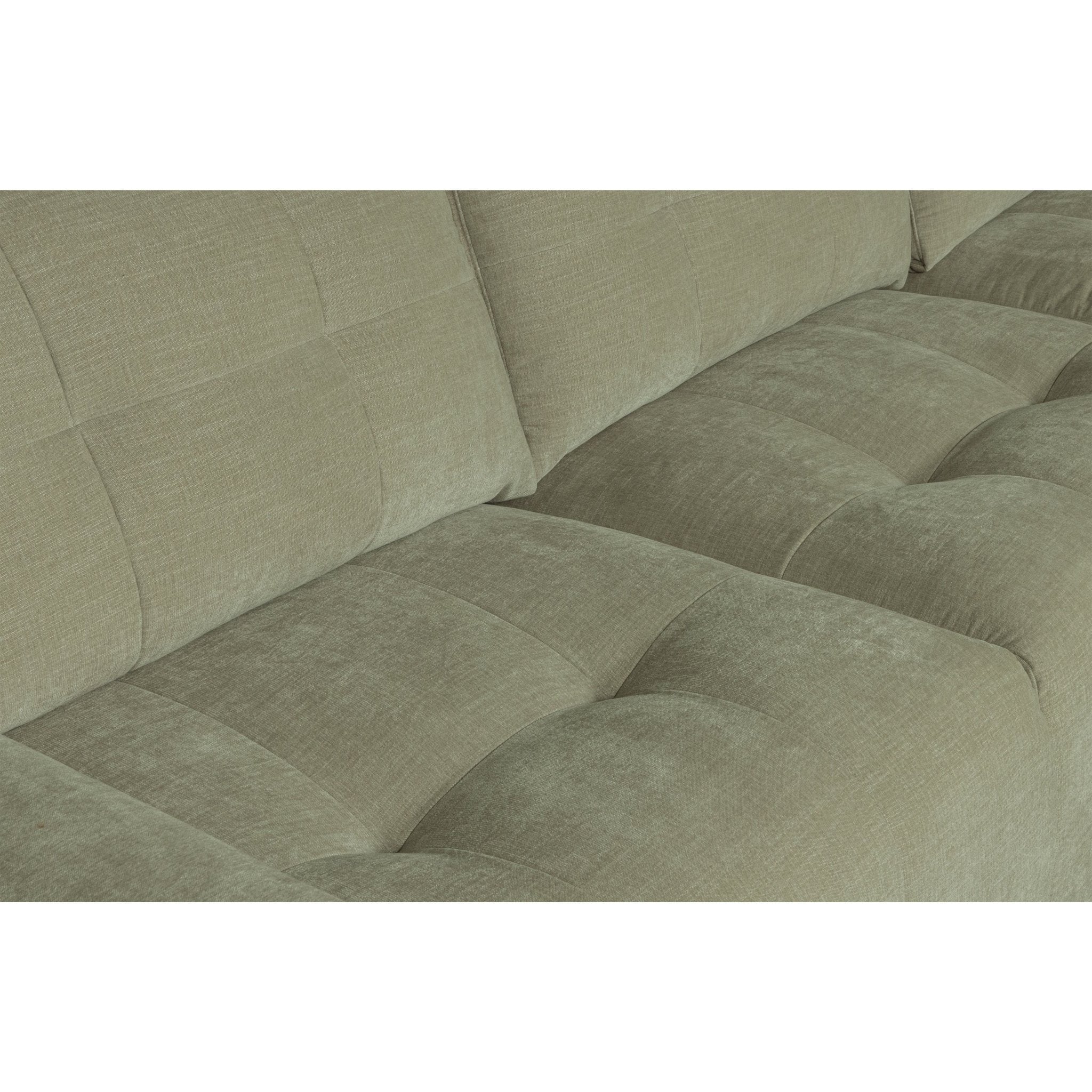 "Bar" dešinės pusės kampinė sofa, žalia - Namų Idėja