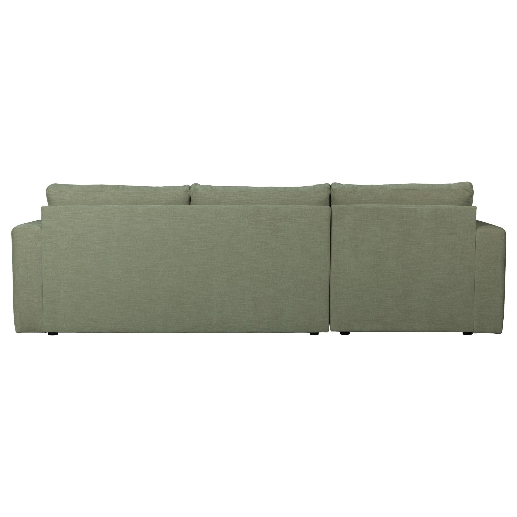 "Bar" kairės pusės kampinė sofa, žalia - Namų Idėja