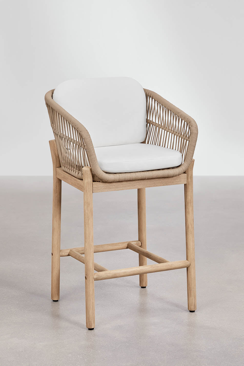 Bar stool AKACIJA, acacia, 65 cm