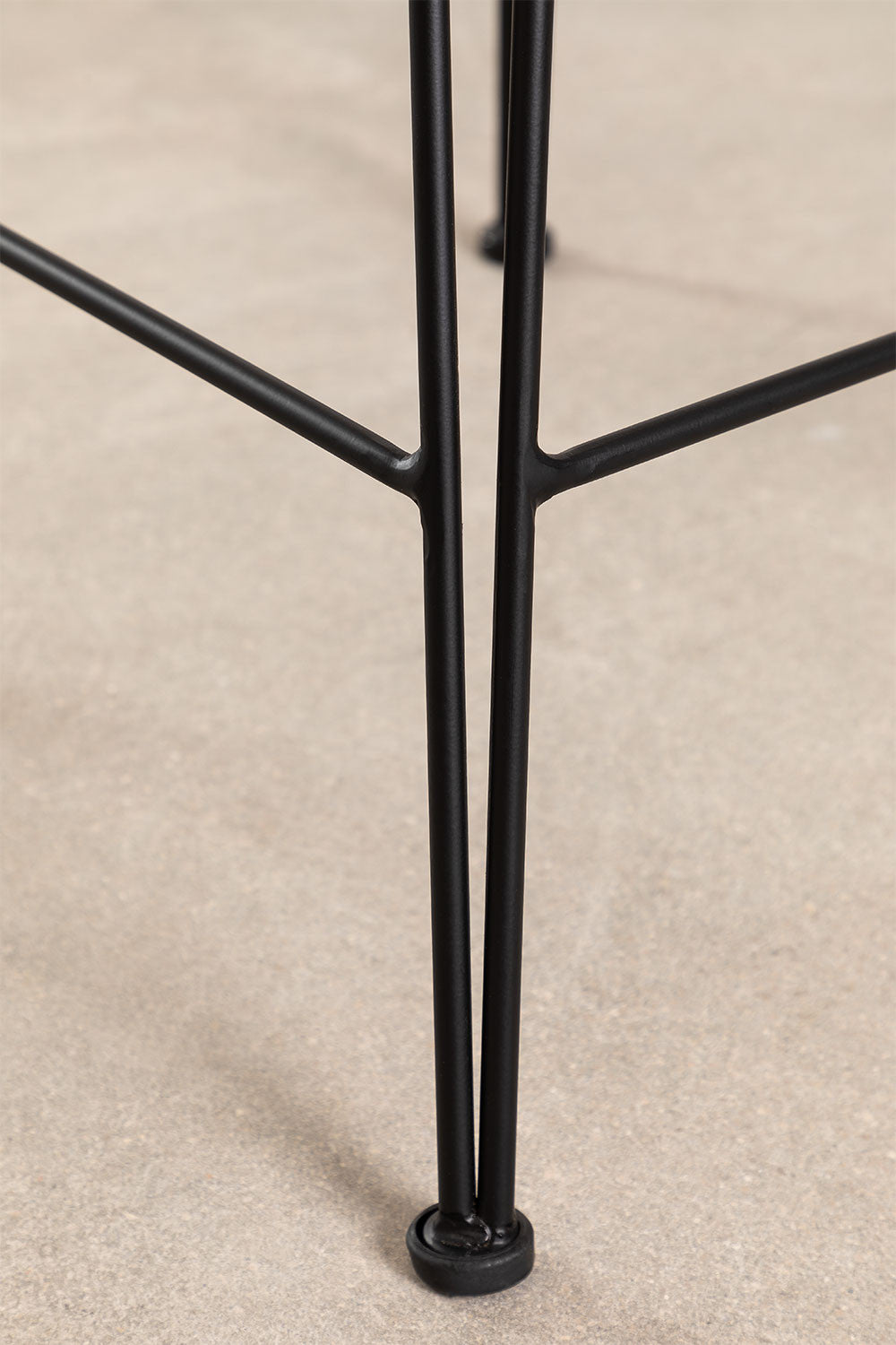 Bar Stool BARO, black, 65 cm