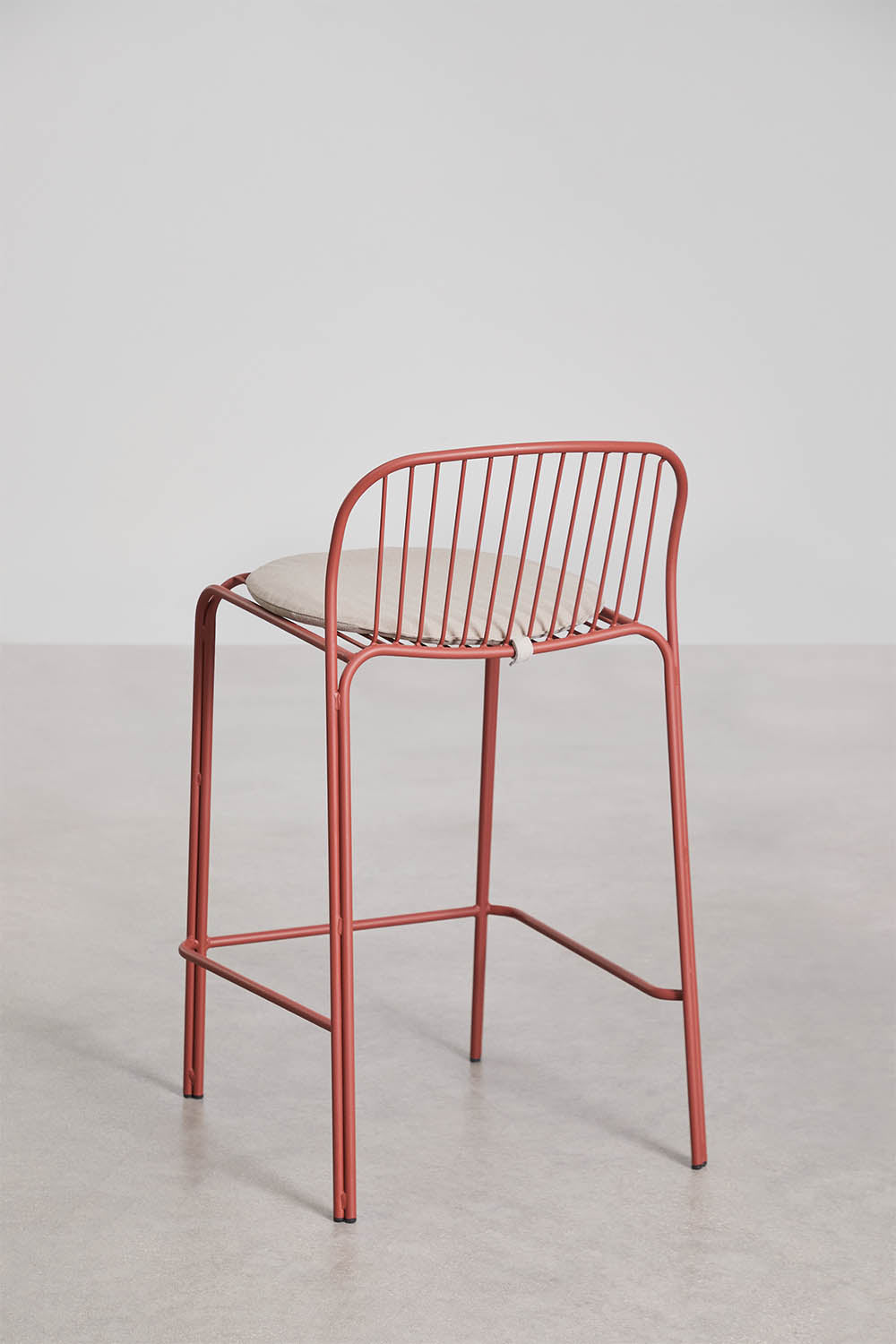 Baro kėdė KANDRA, terakota, 65 cm