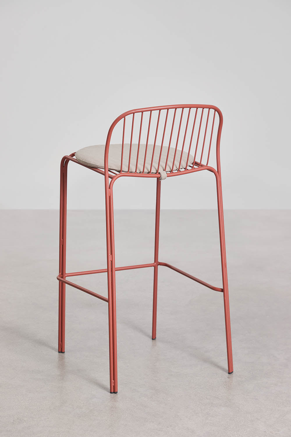 Baro kėdė KANDRA, terakota, 75 cm