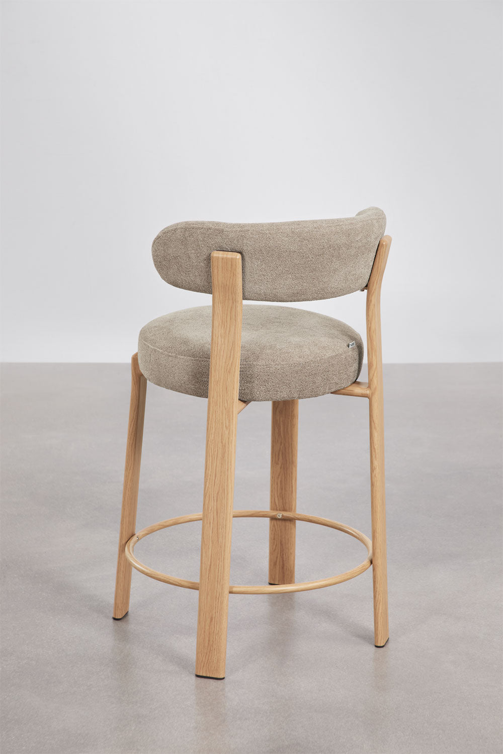 Baro kėdė JOLIE, natūrali/kvietinė, 65 cm